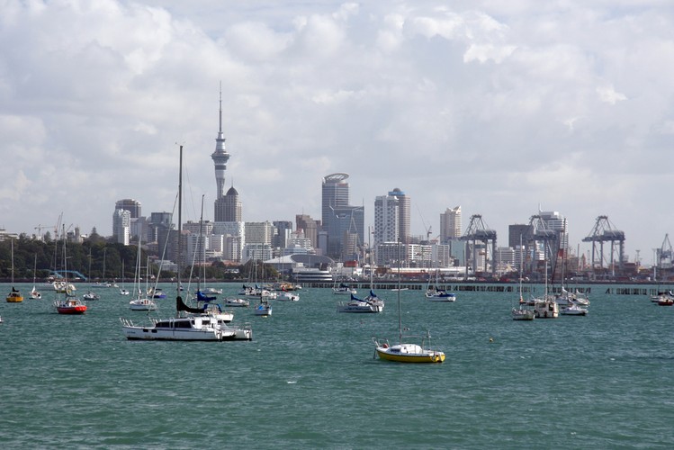 <b>Miejsce 3: Nowa Zelandia </b><br />  Na zdjęciu panorama Auckland