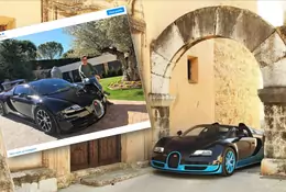 Cristiano Ronaldo musi "wyklepać" swoje Bugatti Veyron Vitesse. Rozbił je ochroniarz