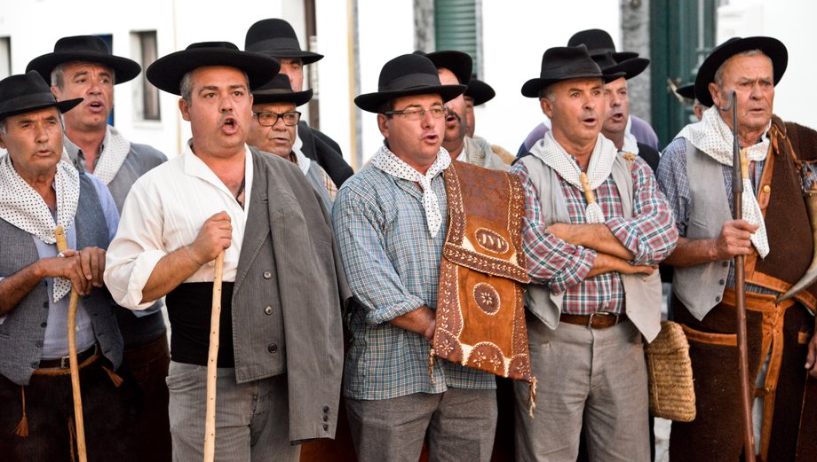 Grupo Coral de Pias - tradycyjny śpiew z Alentejo wpisany na Listę Dziedzictwa Unesco.