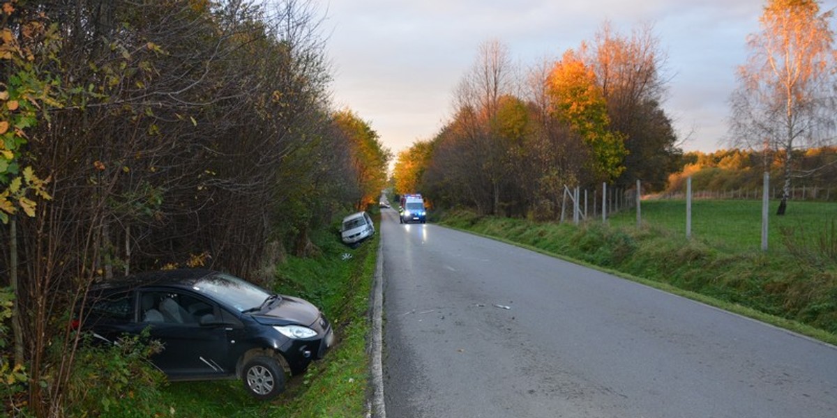 Zasnął za kierownicą i spowodował wypadek, ale został bohaterem.