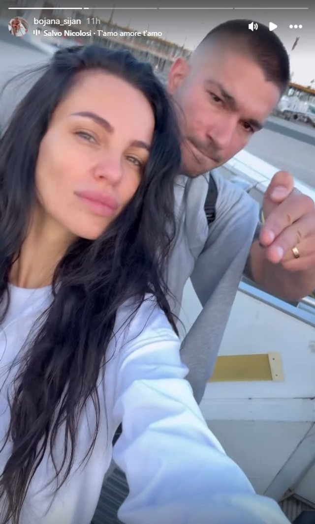 Bojana Rodić i Mirko Šijan (Foto: Instagram/bojana_sijan)