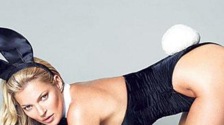 Pucsító Kate Moss-szal ünnepelteti magát a Playboy