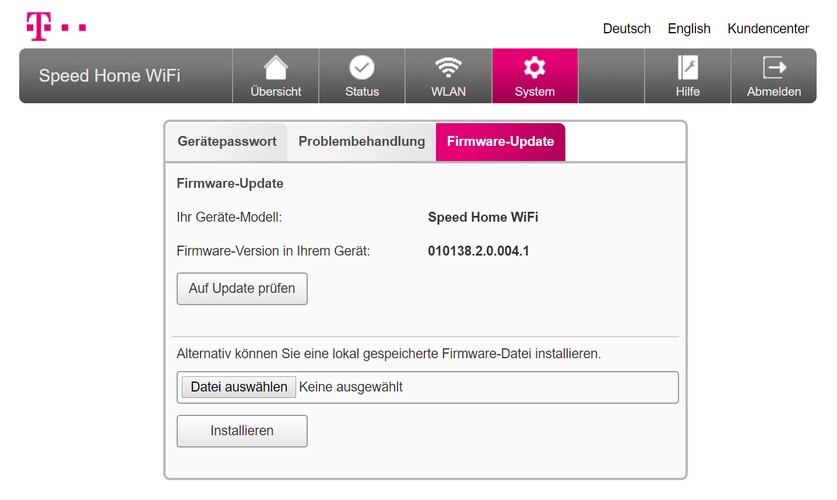 Telekom Speed Home WiFi im Test
