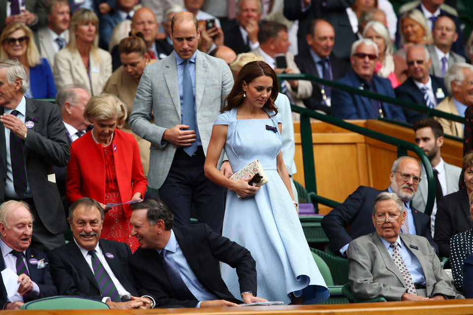 Księżna Kate i książę William na Wimbledonie