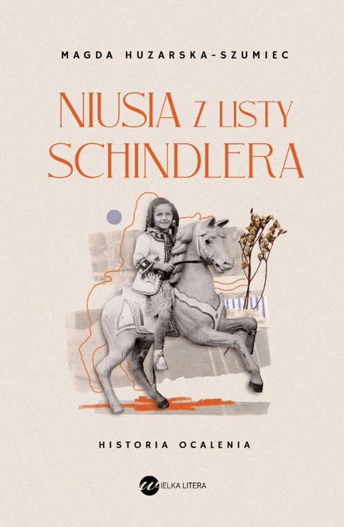 Niusia z listy Schindlera. Okładka książki 