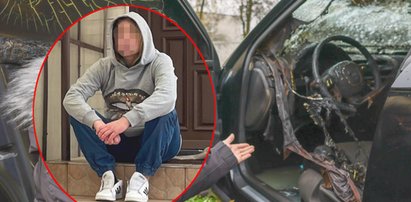 Sąsiadka podpaliła im auto. Mówi wprost: zrobiłam to, bo ich nie lubię!