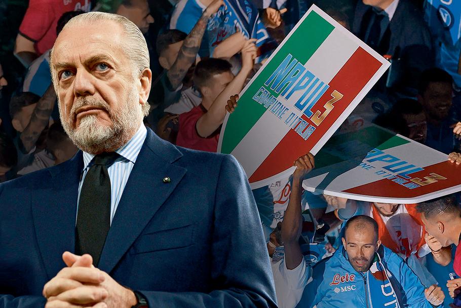 Zdobywając mistrzostwo Włoch z drużyną Napoli, Aurelio De Laurentiis przywrócił dumę południu Włoch, z którego wywodzi się jego rodzina.