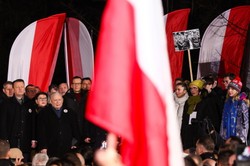 Kaczyński grzmi na proteście: Chodzi o zniszczenie Polski jako kraju