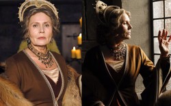 Majestatyczna Grażyna Szapołowska na planie "Korony Królów"