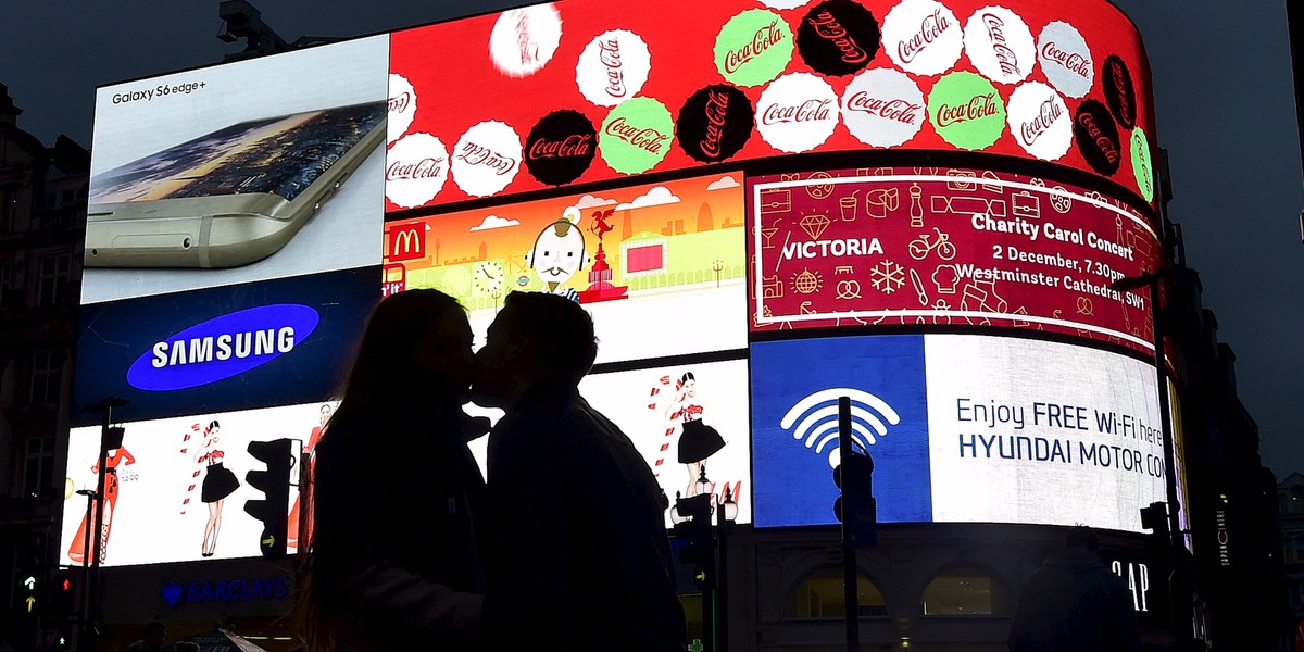 The world-famous London Piccadilly lights are being switched off for 9 months