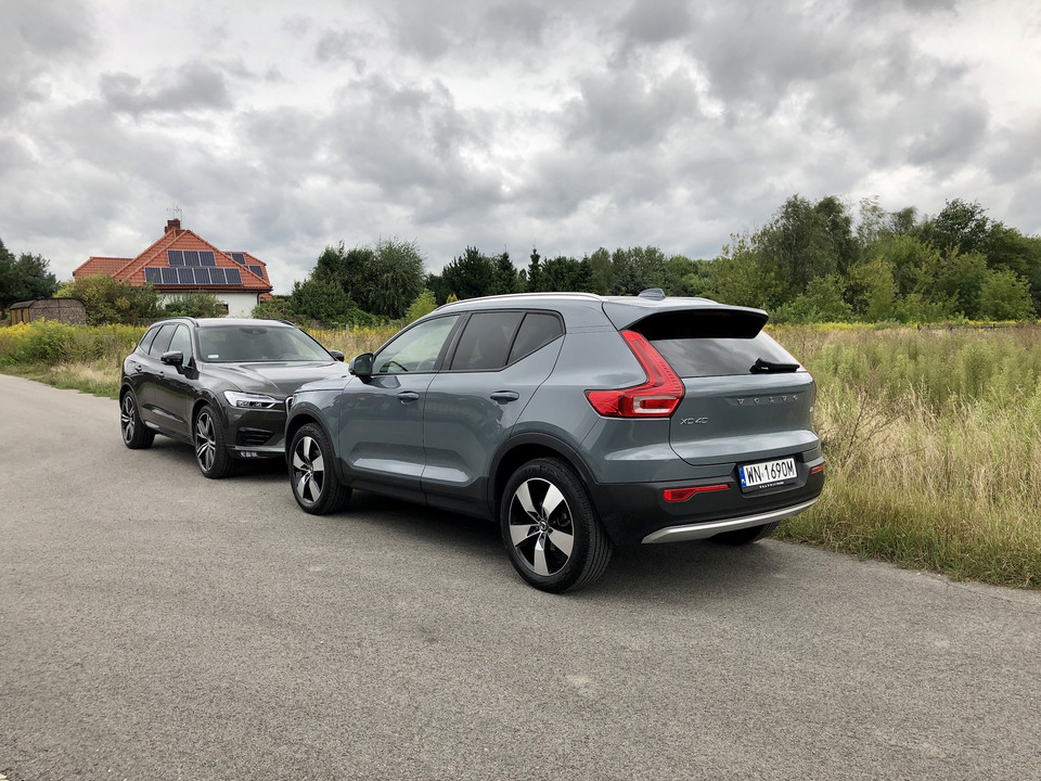 Volvo XC40 czy XC60 który SUV jest lepszy? Test