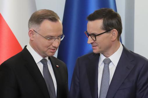 Andrzej Duda i Mateusz Morawiecki