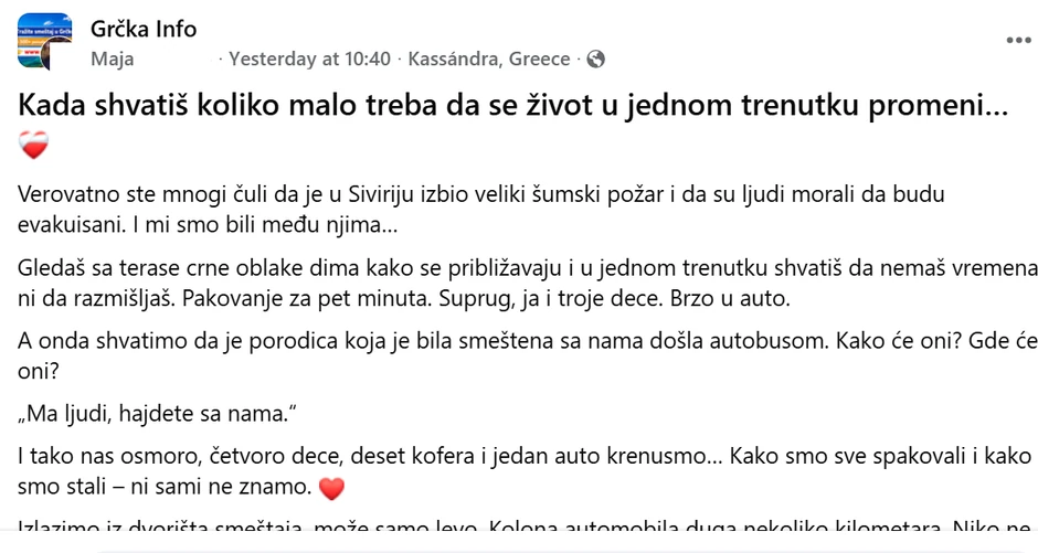 Fejsbuk objava