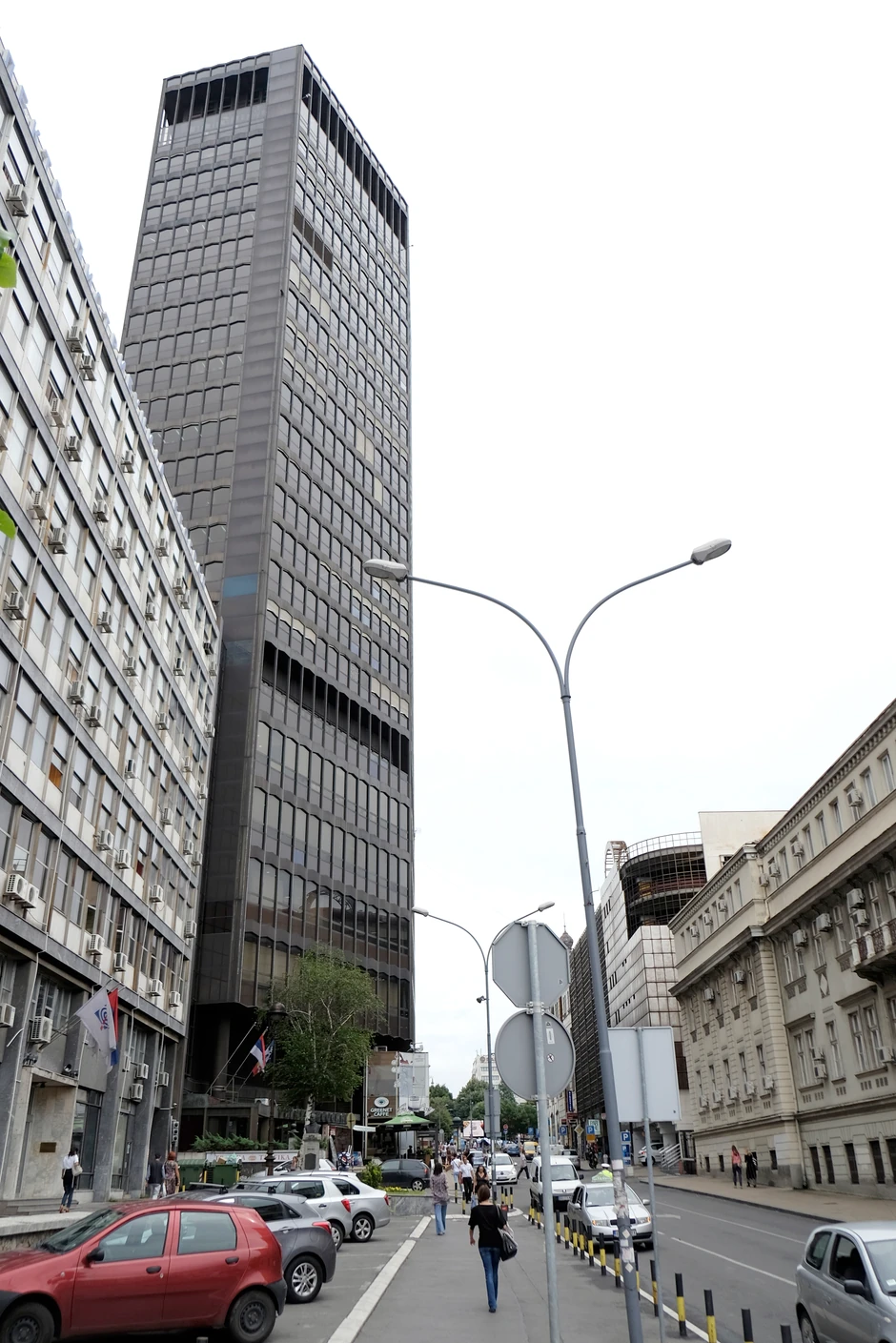 Jedna od najviših zgrada u Beogradu