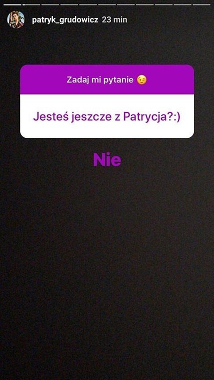  Patryk Grudowicz na Instagramie