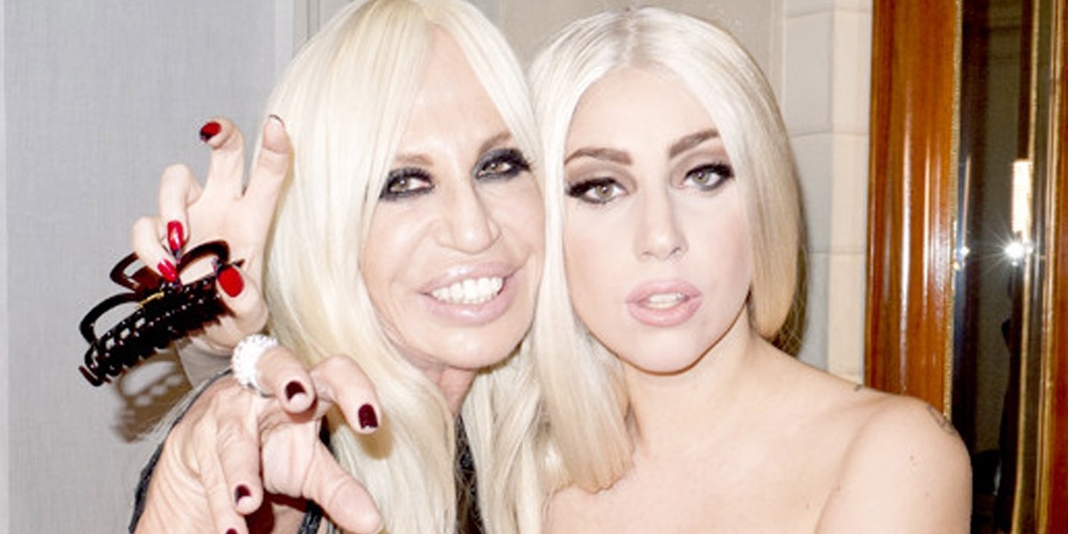 Donatella Versace, Lady Gaga