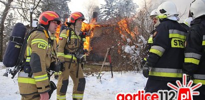 Tragiczny pożar domku w lesie. Nie żyje 14-latka