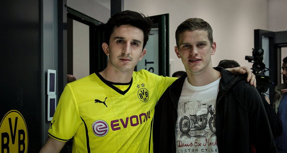 Krzysztof Golonka i Sven Bender (fot. arch. prywatne)