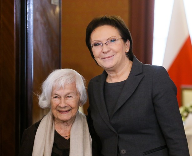 Danuta Szaflarska u Ewy Kopacz