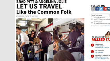 Rodzina Jolie-Pittów podróżuje klasą ekonomiczną