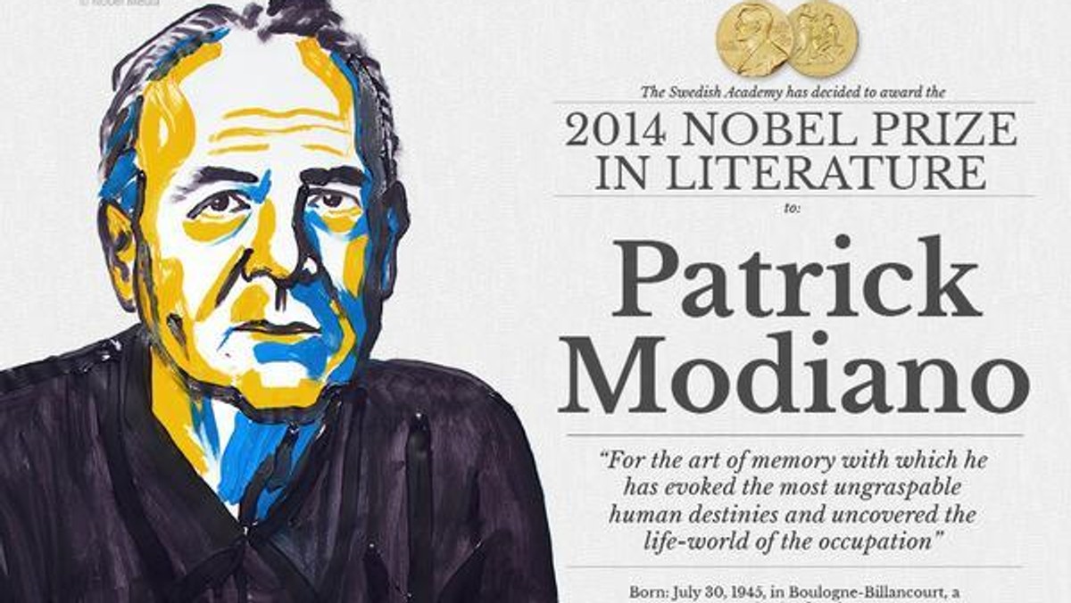 Patrick Modiano laureatem literackiego Nobla! 