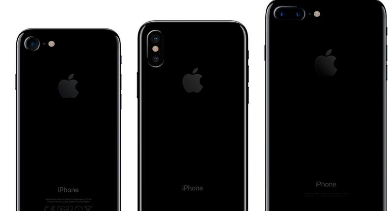 Renders showing the iPhone 7, iPhone 8, and iPhone 7 Plus.