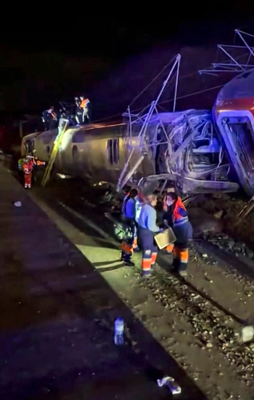 accidente de tren en España
