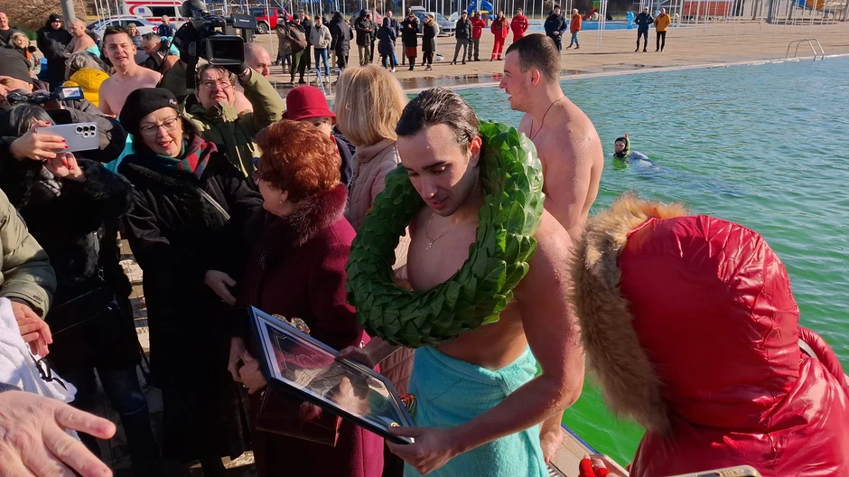 Bogojavljenje u bazenu Čair u Nišu
