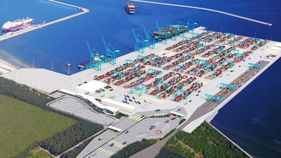 Jedna firma jest zainteresowana prowadzeniem terminala kontenerowego w Świnoujściu