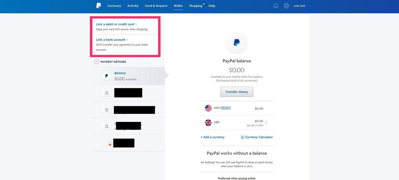 How to set up a PayPal account