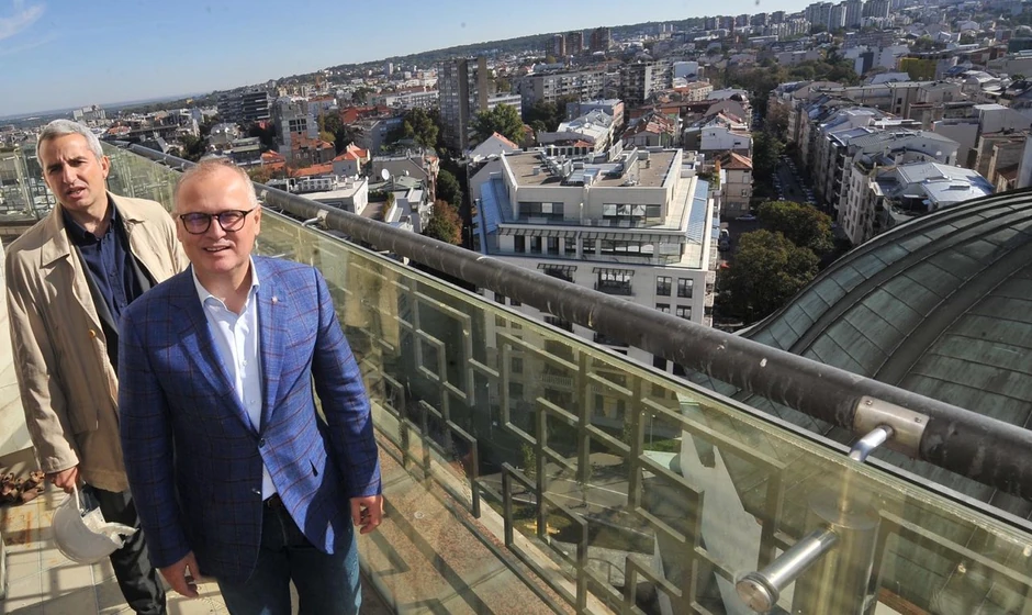 Predivan pogled na Beograd