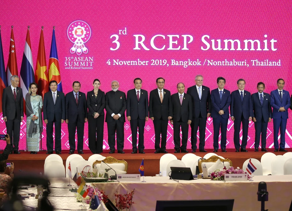 Treći samit o sporazumu RCEP na Tajlandu 2019.