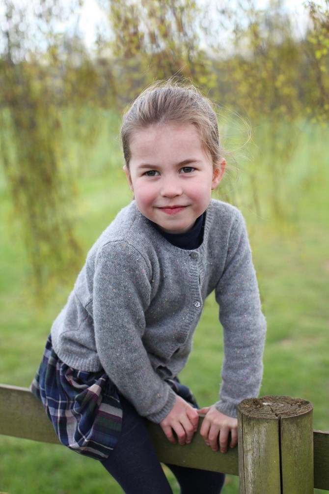 Slika na četvrti rođendan: mama Kejt je fotografisala Šarlot