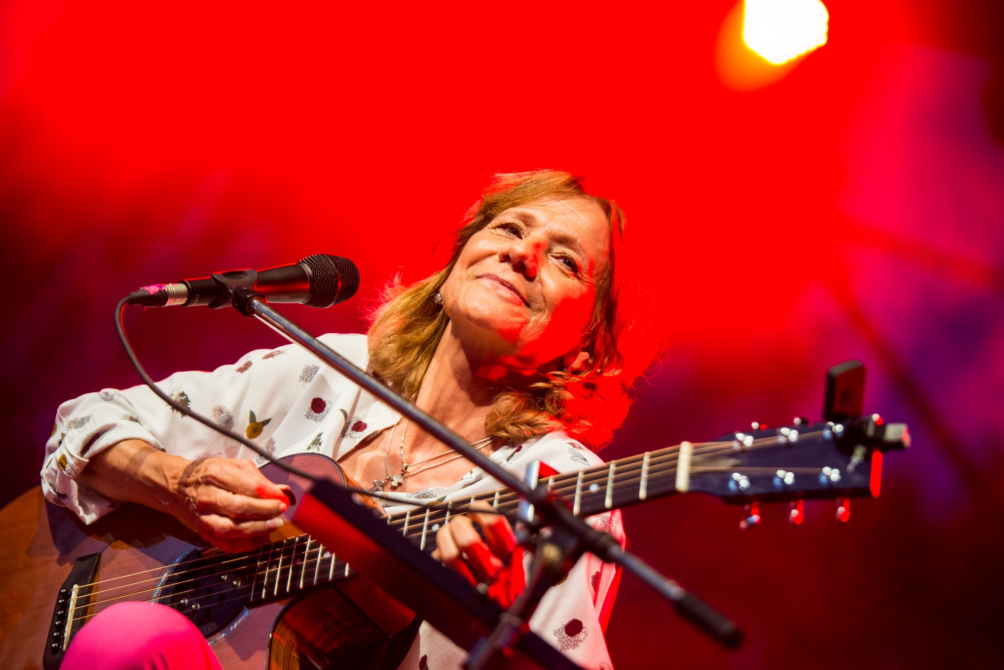 Česká speváčka Lenka Filipová v roku 2018.