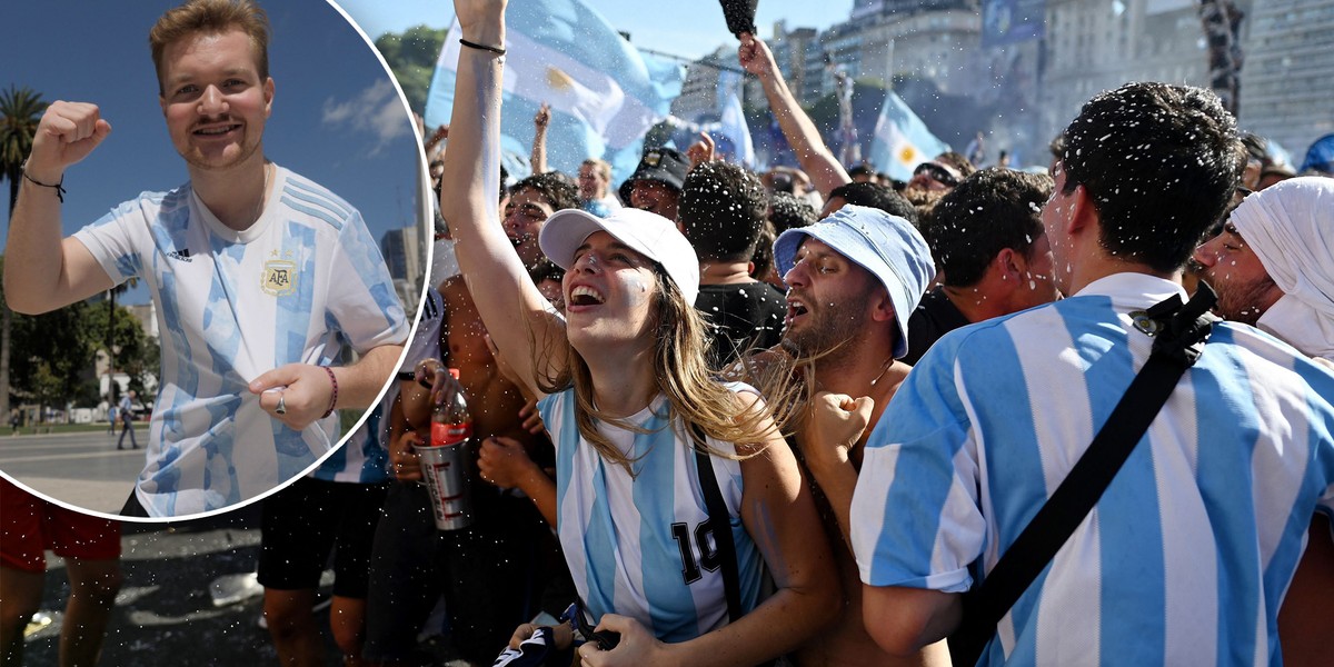 Wielka euforia w Argentynie po wywalczeniu mistrzostwa. 