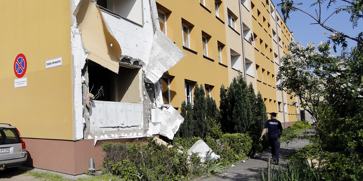 Gliwice: Wybuch gazu. 5 osób rannych