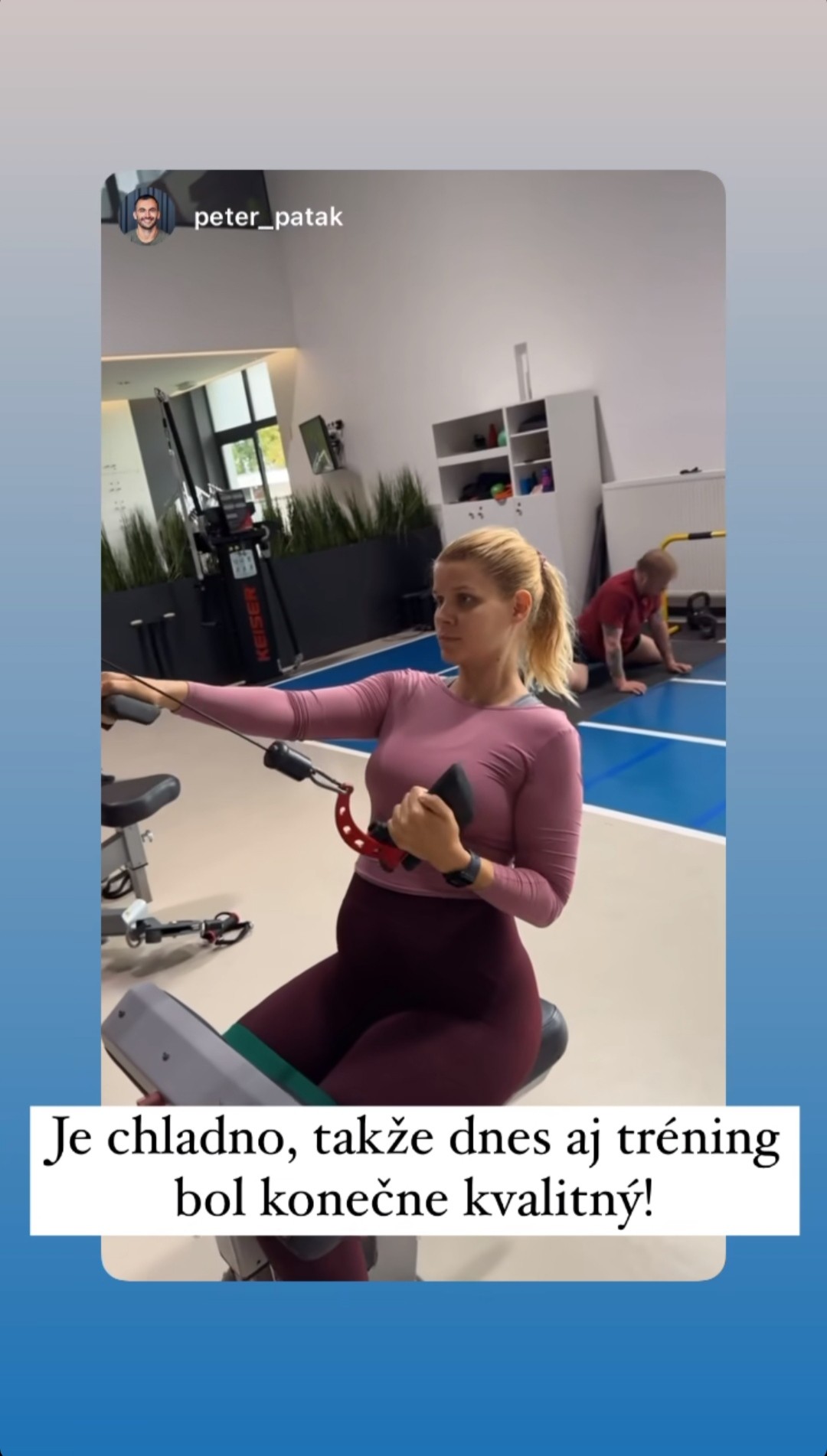 Zuzana Kovačič Hanzelová si ochladenie pochvaľuje.