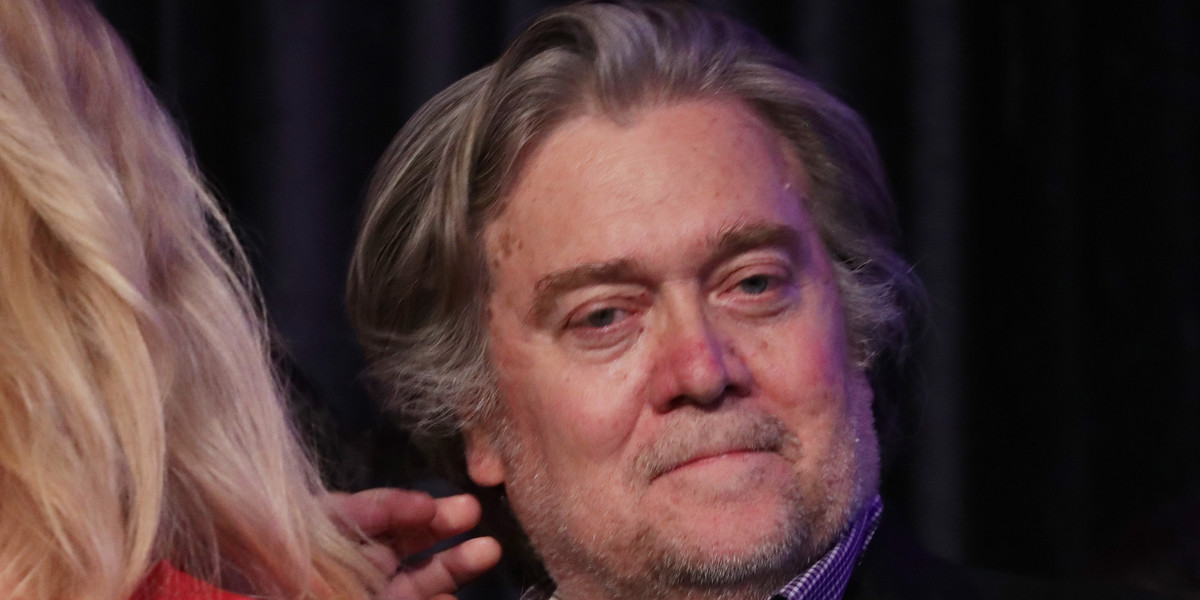 Incendiary Trump adviser Steve Bannon thinks negative interest rates are 'the greatest opportunity to rebuild everything'