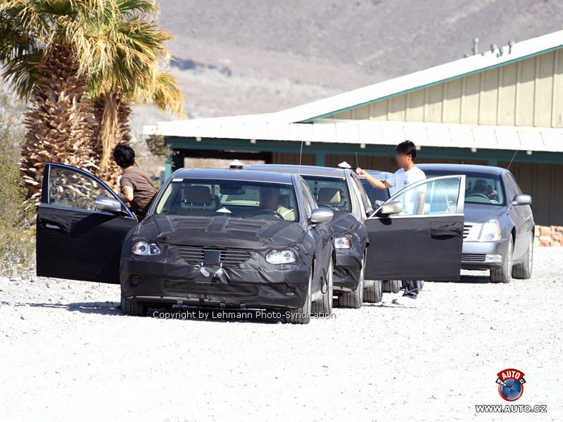 Zdjęcia szpiegowskie: Hyundai Genesis 4,6 V8 – broń przeciw BMW serii 5