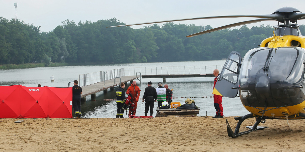 2,5-letni Vladyslav utonął w jeziorze Szperek.
