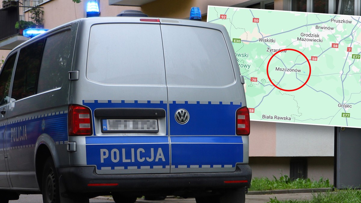 Makabryczne odkrycie w Mszczonowie. Młoda kobieta już nie żyła. Podejrzewają najgorsze
