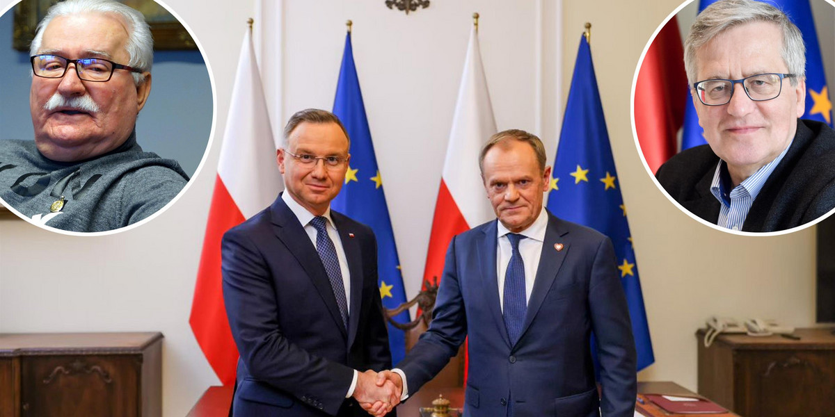 Czy Andrzej Duda dogada się z nowym rządem? Byli prezydenci oceniają.