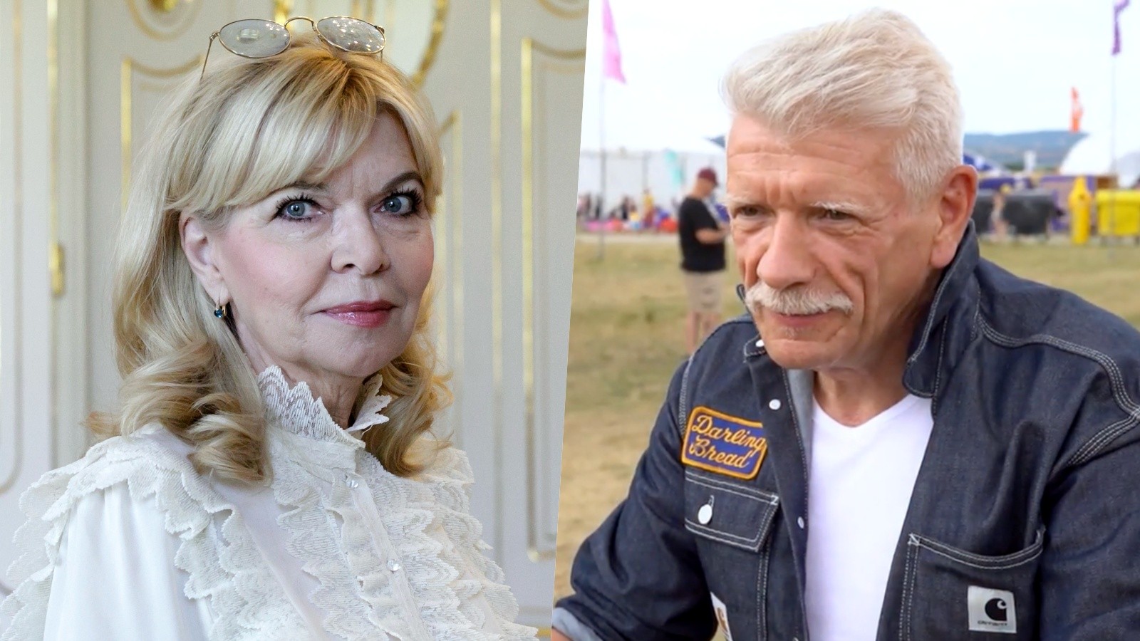 Generálna riaditeľka SND Zuzana Ťapáková a herec Richard Stanke.