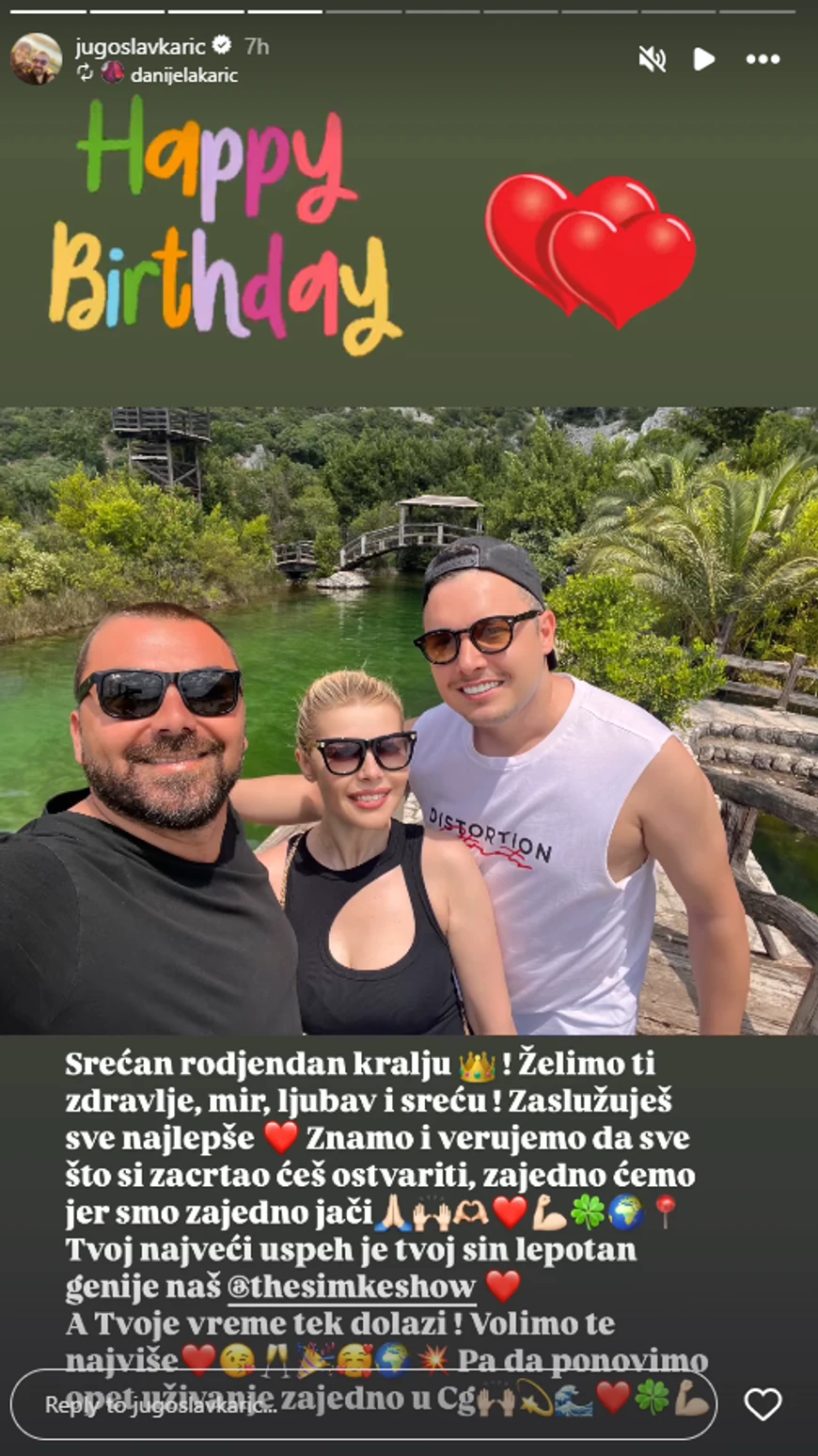 Jugoslav i Danijela Karić i Ivan Mileusnić (Foto: Instagram)