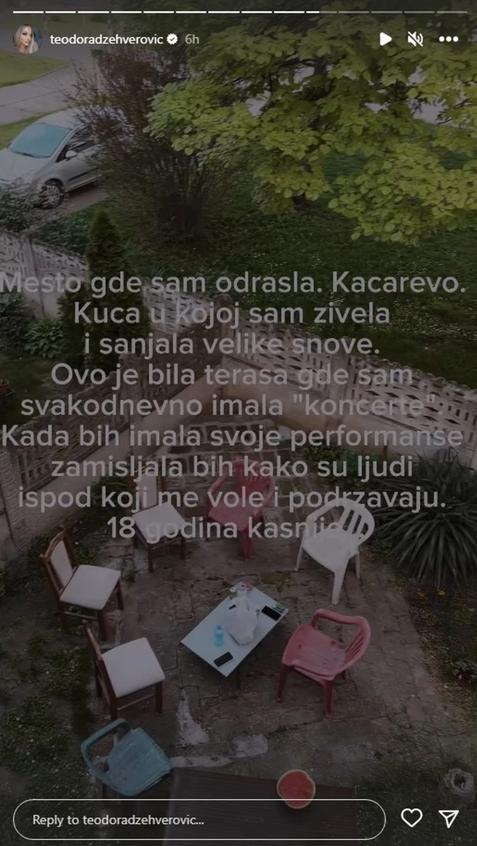 Objava Teodore Džehverović