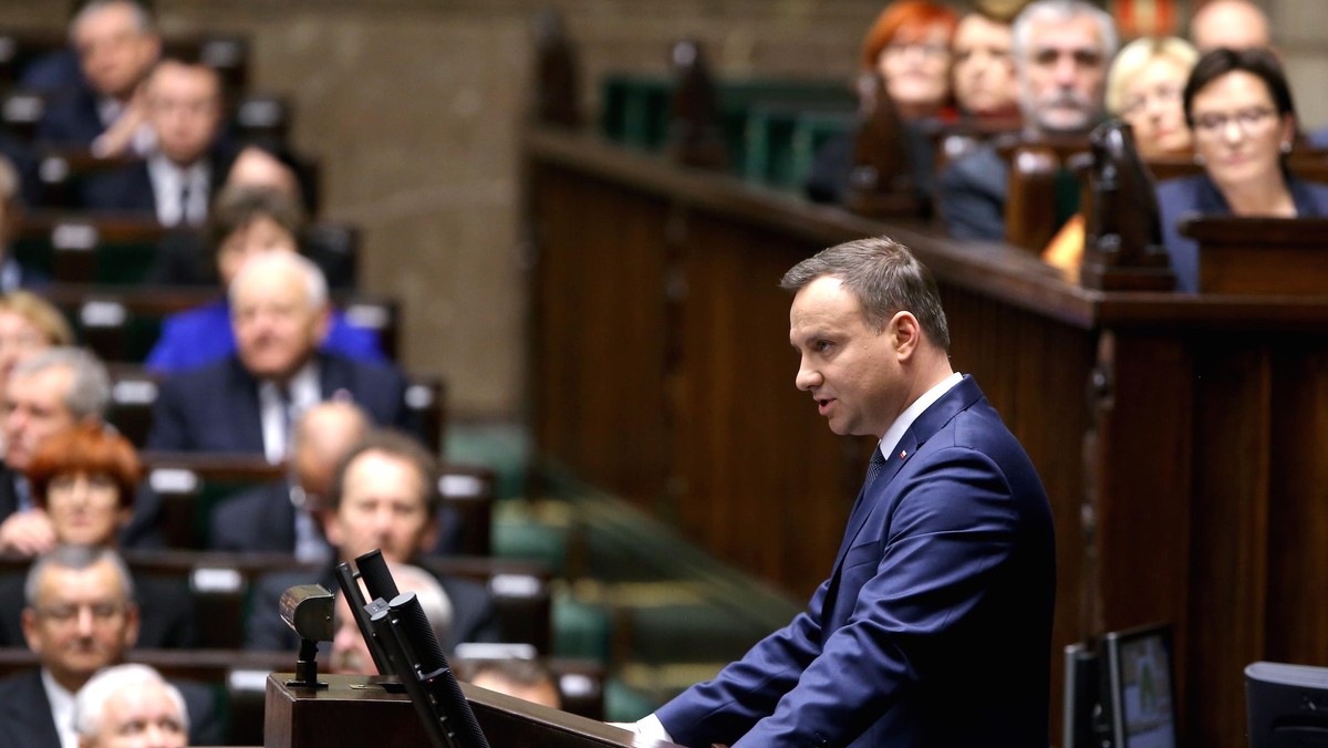 Andrzej Duda Sejm polityka