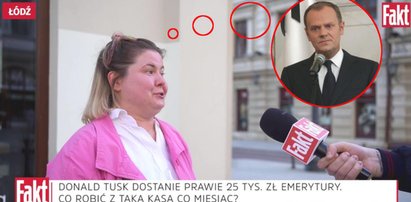 Polacy zdradzają, na co wydaliby emeryturę Tuska [SONDA WIDEO]