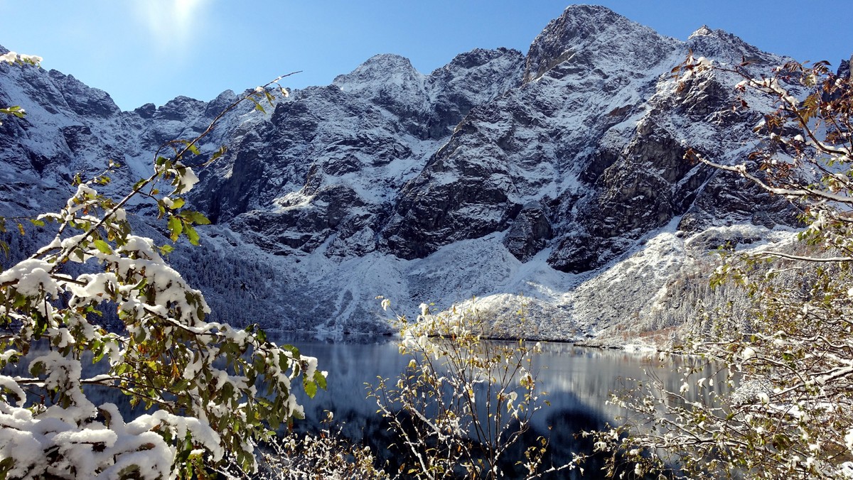 TATRY MORSKIE OKO ŚNIEG (śnieg nad Morskim Okiem)