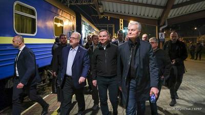 Czterej prezydenci w drodze do Kijowa