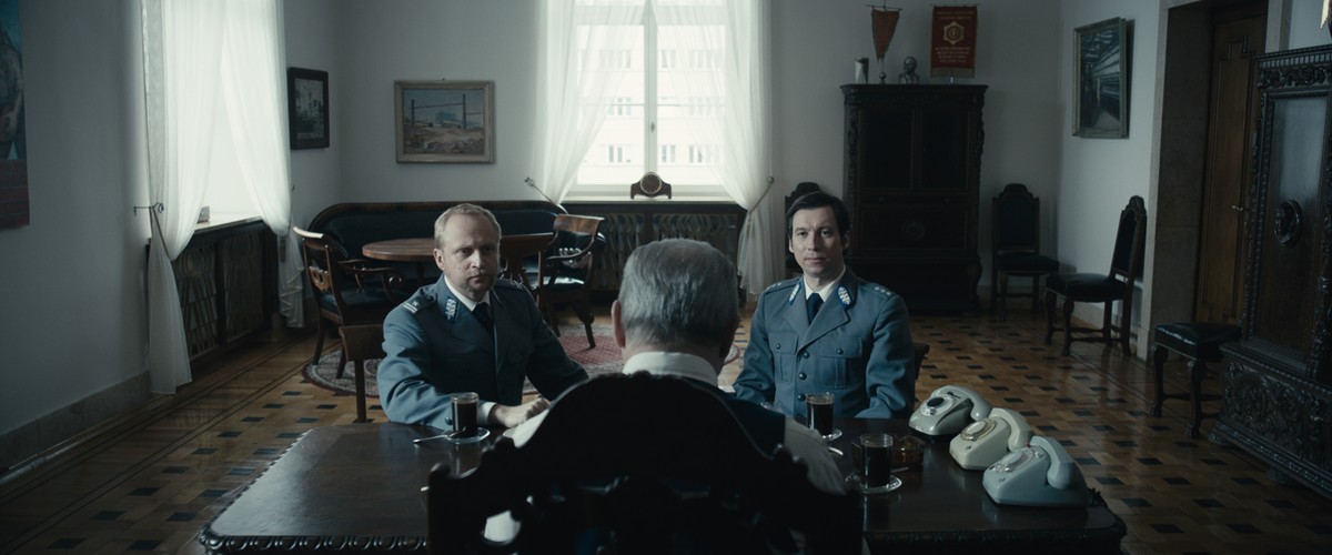 Mirosław Haniszewski i Piotr Adamczyk w filmie 'Jestem mordercą'